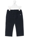 BABY DIOR PINSTRIPED STRAIGHT-LEG TROUSERS