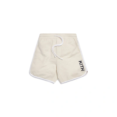 Pre-owned Kith  Miami Jordan Short Ivory