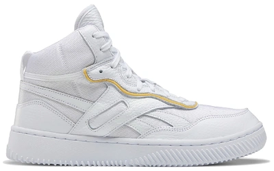 Pre-owned Reebok Dual Court Mid 2 Victoria Beckham White In White/white-white