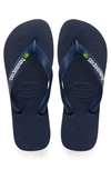 Havaianas Brazil Flip Flop In Navy Blue