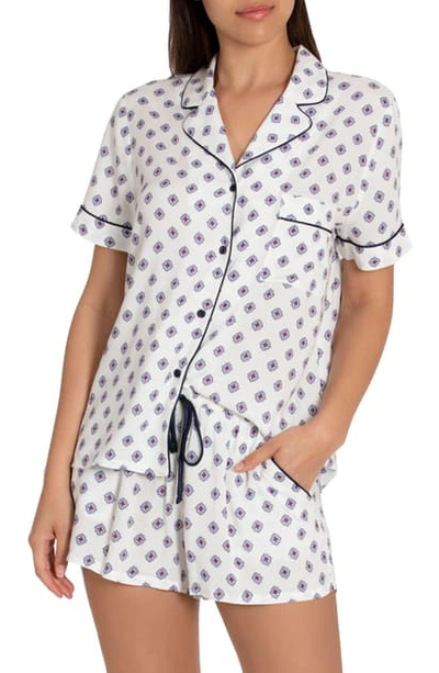 In Bloom By Jonquil Beautiful Dreamer Short Pajamas In Ivory