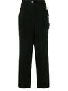 Song For The Mute High-waist Trousers In Black