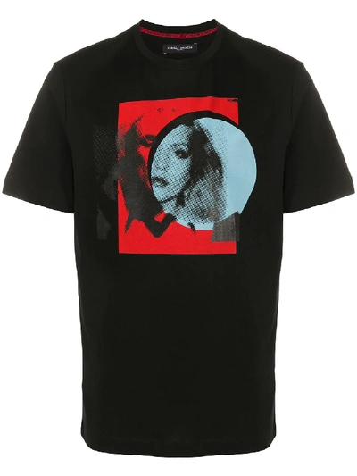 Frankie Morello Blondie Print T-shirt In Black