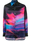 NECESSITY SENSE TED PSYCHEDALIC OIL PAINTING SHIRT