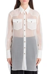 BRUNELLO CUCINELLI BRUNELLO CUCINELLI SHEER SHIRT