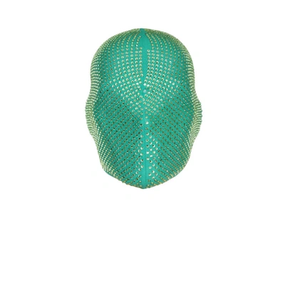 Jiri Kalfar Green & Silver Crystal Mask