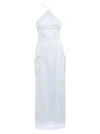 JACQUEMUS JACQUEMUS EMBROIDERED TULLE DRESS