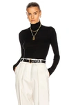 Wardrobe.nyc Release 05 Roll-neck Ribbed Merino-wool Sweater In Black