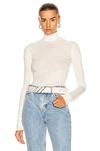 Wardrobe.nyc Turtleneck In Off White
