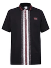 BURBERRY BURBERRY MONOGRAM STRIPE POLO SHIRT