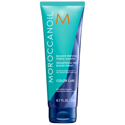 MOROCCANOIL BLONDE PERFECTING PURPLE SHAMPOO 200ML,MOSHAMBP200MLX06