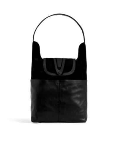 Day & Mood Fawn Hobo In Black