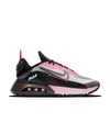Nike Women's Air Max 2090 Casual Sneakers From Finish Line In White, Black, Pink