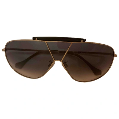 Pre-owned Balenciaga Multicolour Metal Sunglasses