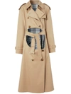 BURBERRY STEP-THROUGH TRENCH COAT