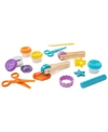 MELISSA & DOUG KIDS' CUT, SCULPT & STAMP CLAY PLAY SET