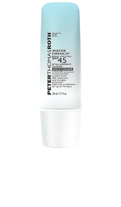 PETER THOMAS ROTH WATER DRENCH BROAD SPECTRUM SPF 45 HYALURONIC CLOUD MOISTURIZER,PTHO-WU78