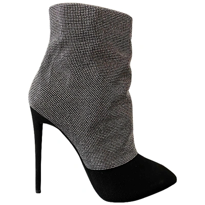 Pre-owned Giuseppe Zanotti Ankle Boots In Black