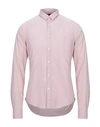 Scotch & Soda Solid Color Shirt In Pink