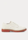 Polo Ralph Lauren Barton Suede Oxford In White