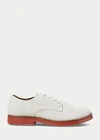 Polo Ralph Lauren Barton Suede Oxford In White