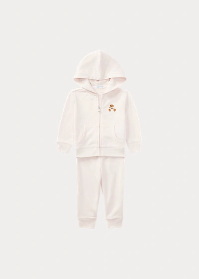 POLO RALPH LAUREN FRENCH TERRY HOODIE & PANT SET,0039466859
