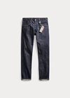 Double Rl Low Straight Fit Selvedge Jean In Once Washed