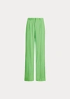 RALPH LAUREN WINNIFRED WOOL CREPE PANT,0042648170