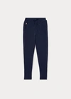 Polo Ralph Lauren Kids' Big Girls French Terry Leggings In Refined Navy