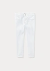 Polo Ralph Lauren Aubrie Denim Legging In White