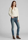 Double Rl Skinny Stretch Jean In Anderson Wash