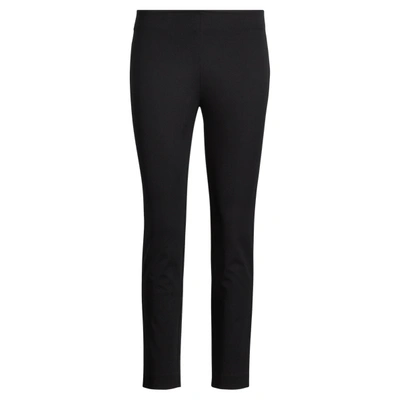 Ralph Lauren Stretch Twill Skinny Pant In Black