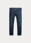 Polo Ralph Lauren Toddler Girls Aubrie Denim Leggings In Lucey Wash