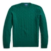 Ralph Lauren Cable-knit Cashmere Sweater In New Forest