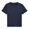 Polo Ralph Lauren Jersey V-neck T-shirt In Ink