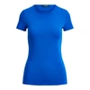 Lauren Ralph Lauren Cotton-blend T-shirt In Blue Glacier