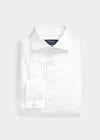 Polo Ralph Lauren Slim Fit Cotton Tuxedo Shirt In White