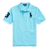 POLO RALPH LAUREN BIG PONY COTTON MESH POLO,0042785535