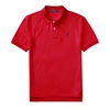 Polo Ralph Lauren Kids' Cotton Mesh Polo Shirt In Rl Red