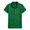 Ralph Lauren Slim Fit Stretch Polo Shirt In New Forest