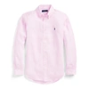 Polo Ralph Lauren Lightweight Linen Shirt In Carmel Pink