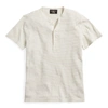 Double Rl Waffle-knit Cotton Henley In Paper White