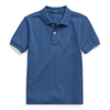 Polo Ralph Lauren Kids' Cotton Mesh Polo Shirt In Federal Blue