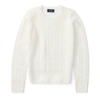 Polo Ralph Lauren Cable-knit Cashmere Sweater In Warm White