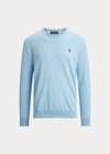 POLO RALPH LAUREN COTTON CREWNECK SWEATER,0042908541