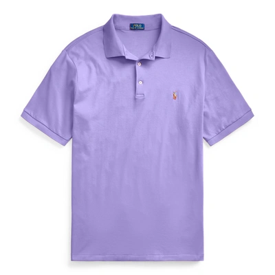 Polo Ralph Lauren Soft Cotton Polo Shirt In Hampton Purple