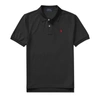 Polo Ralph Lauren Cotton Mesh Polo Shirt In Black