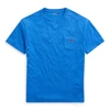 Polo Ralph Lauren Classic Fit Pocket T-shirt In Dockside Blue Heather