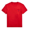 Polo Ralph Lauren Classic Fit Jersey Pocket T-shirt In Rl2000 Red