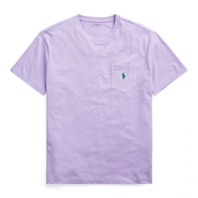 Polo Ralph Lauren Classic Fit Pocket T-shirt In English Lavender